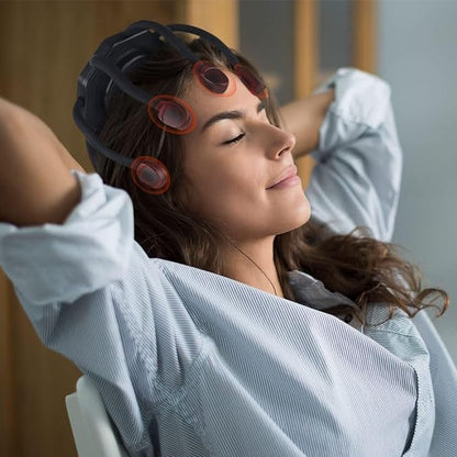 جهاز تدليك الرأس فائق الأداء بزاوية 360 درجة