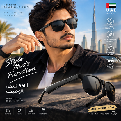 GS8 - Wireless Bluetooth Smart Glasses