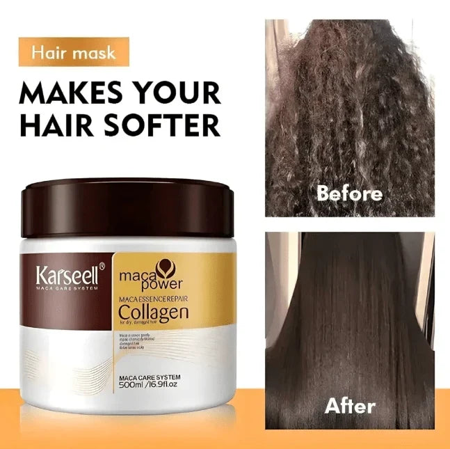 الكولاجين لإصلاح الشعر